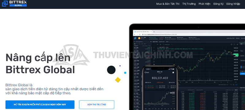 Giao dịch trên sàn tiền điện tử Bittrex luôn mang lại cảm giác đầu tư an toàn