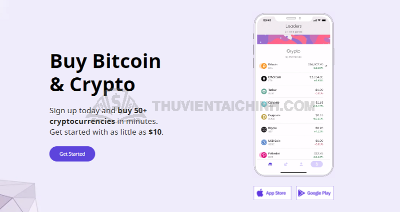 Kraken cũng hỗ trợ trên nền tảng website và thiết bị di động