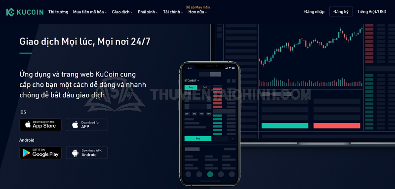 Giao dịch mọi lúc mọi nơi với nền tảng hỗ trợ toàn diện