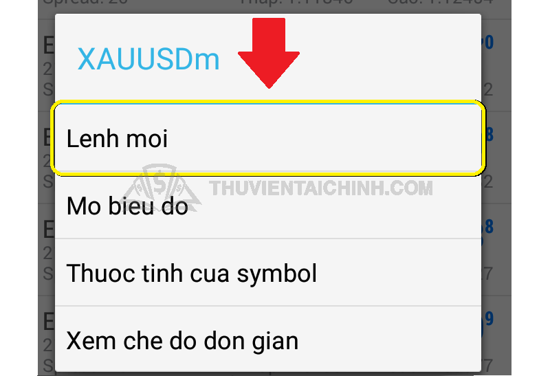 Nhấn vào biểu tượng dấu “+” ở góc phải màn hình