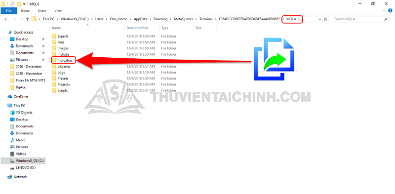 Hướng dẫn cài đặt Robot EA và Indicators vào MT4 Lite Finance