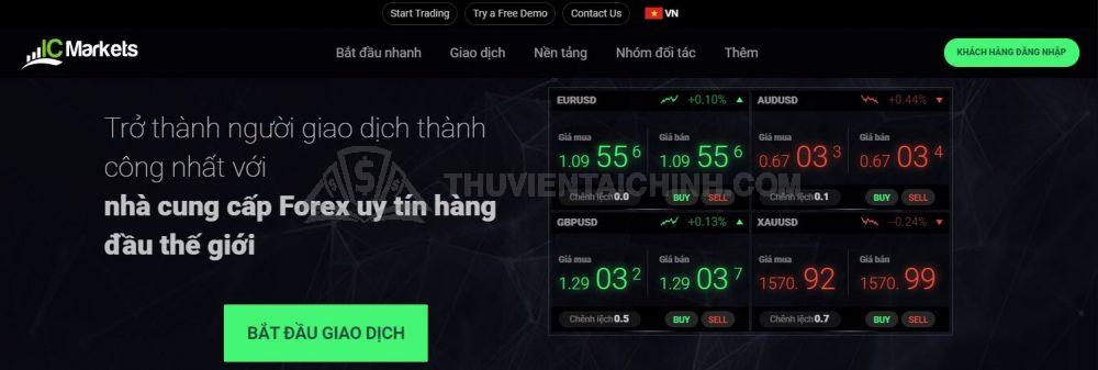 Bắt đầu ngay với tạo tài khoản sàn IC Markets