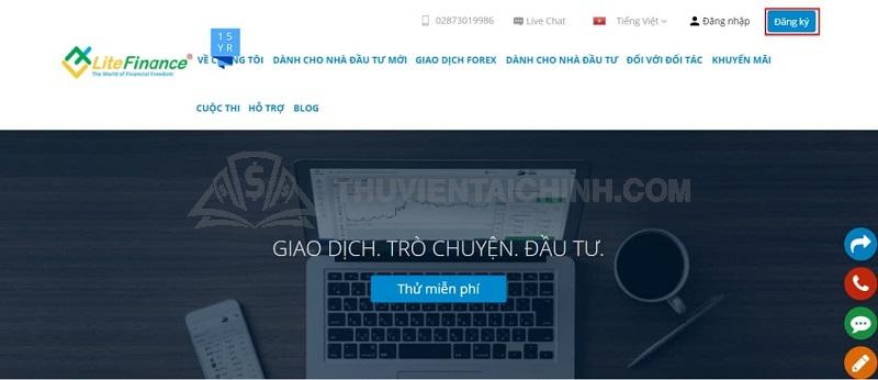 Hướng dẫn đăng ký và sao chép giao dịch trên Social Trading Lite Finance