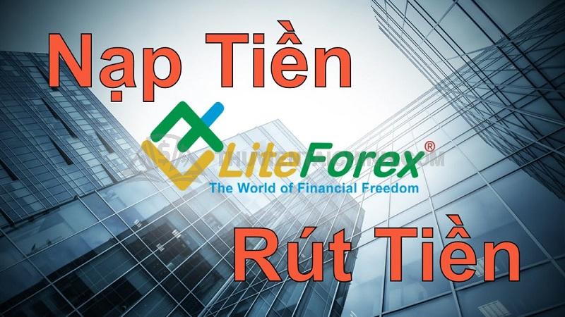 hướng dẫn nạp rút tiền sàn Lite Finance bằng internet banking