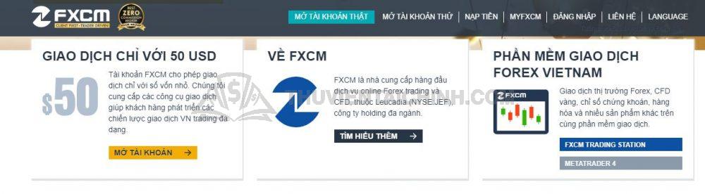 Sàn giao dịch FXCM là sàn giao dịch Forex uy tín
