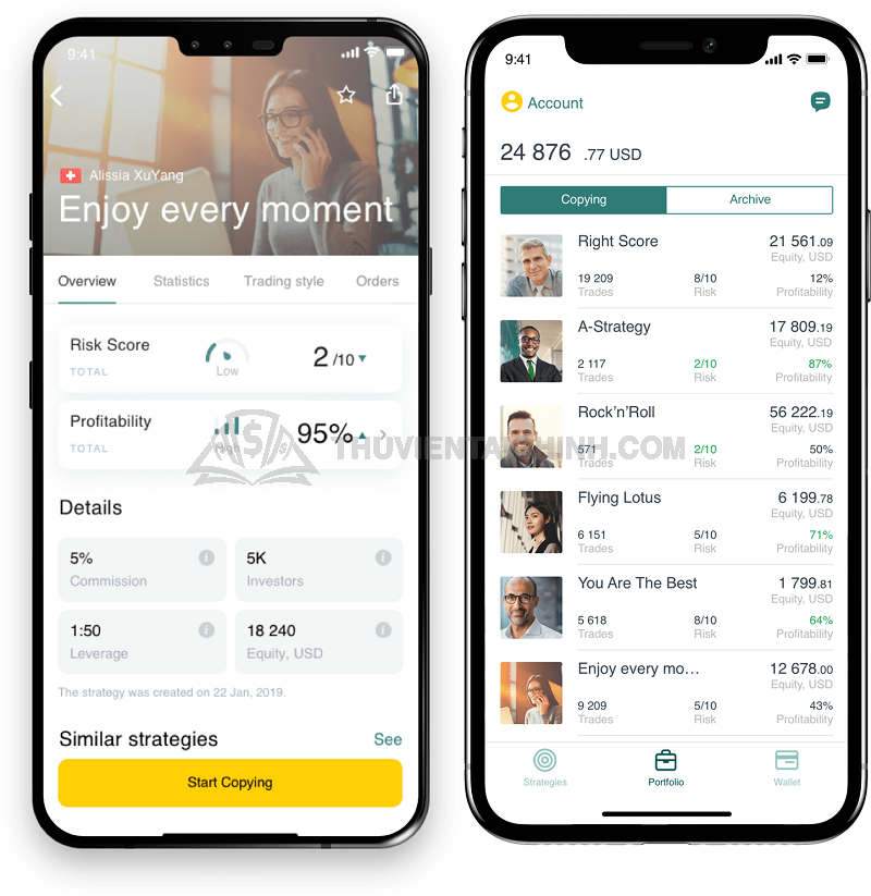 Hướng dẫn sử dụng Social Trading Exness