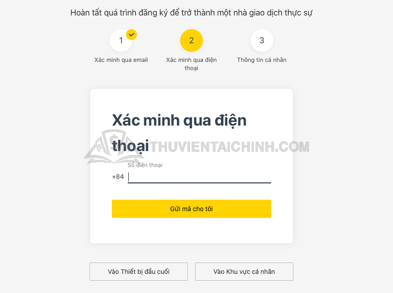 Hướng dẫn xác minh tài khoản Exness