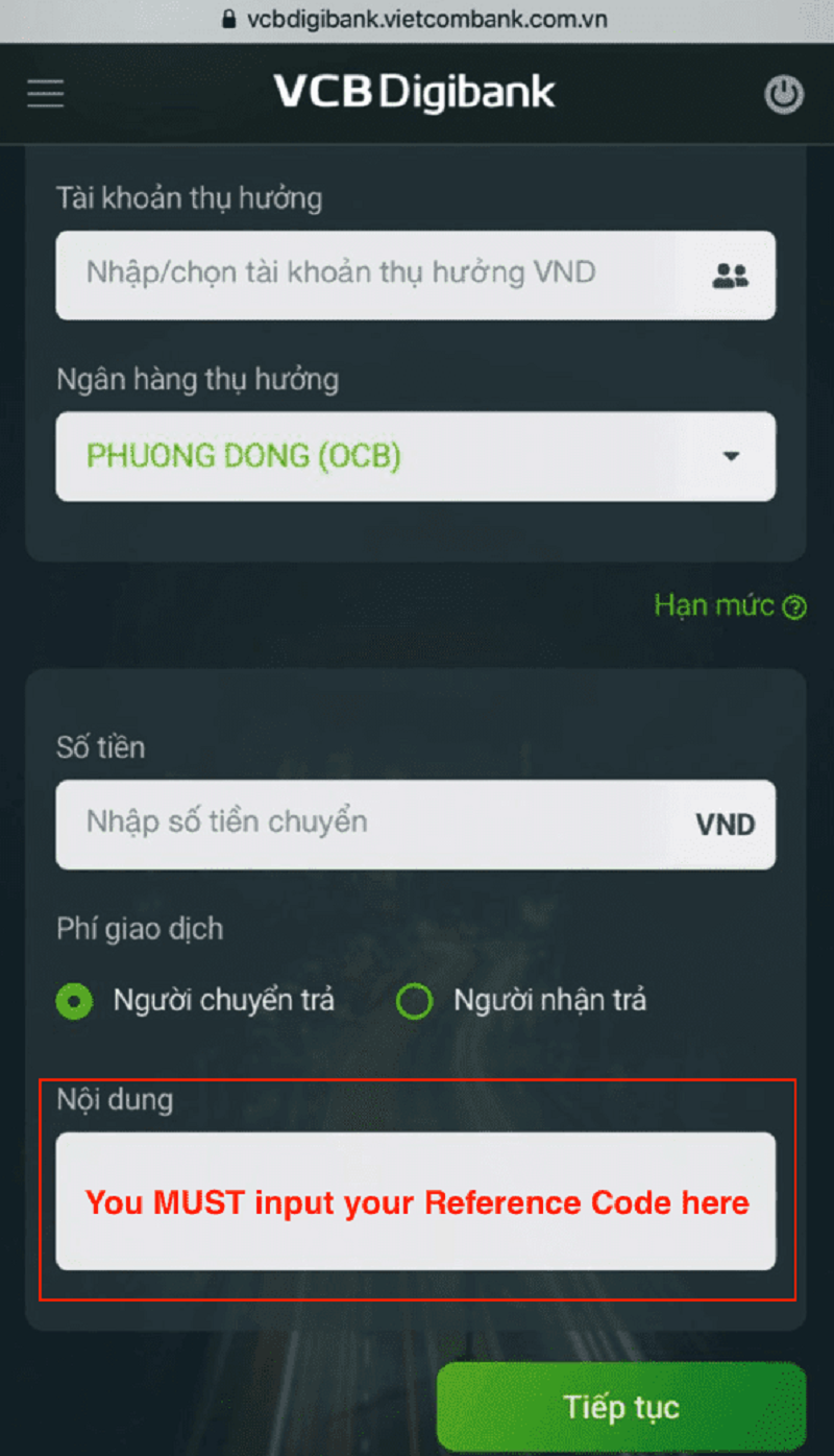 Cách bán coin trên Binance để thu tiền VNĐ về tài khoản ngân hàng