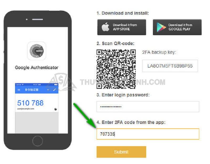 Đăng ký Binance trên điện thoại qua app