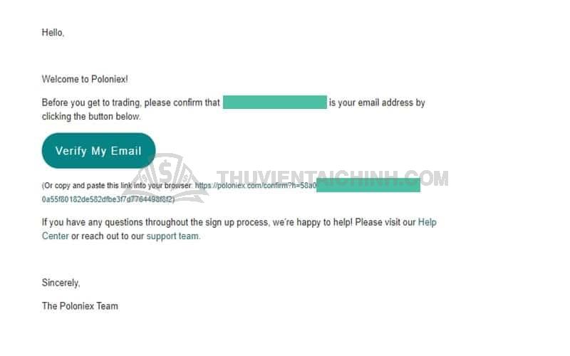 Hướng dẫn mở và xác minh tài khoản sàn Poloniex