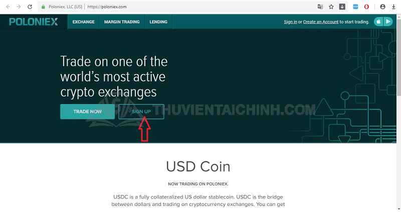 Hướng dẫn mở và xác minh tài khoản sàn Poloniex