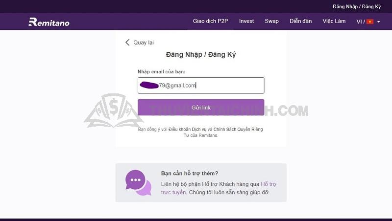 Hướng dẫn mở và xác minh tài khoản sàn Remitano