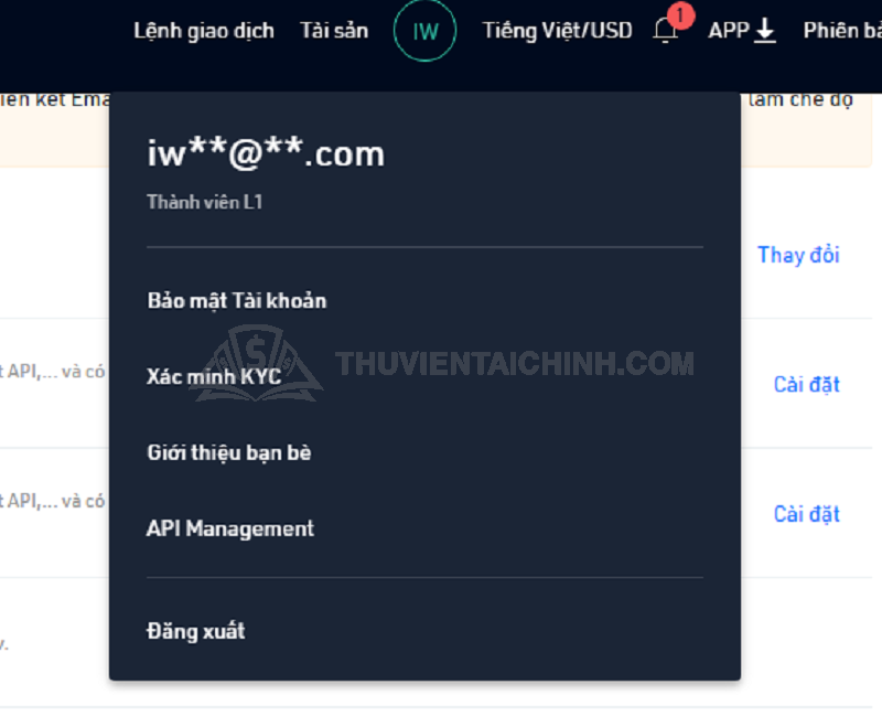 Hướng dẫn nạp tiền vào sàn Kucoin