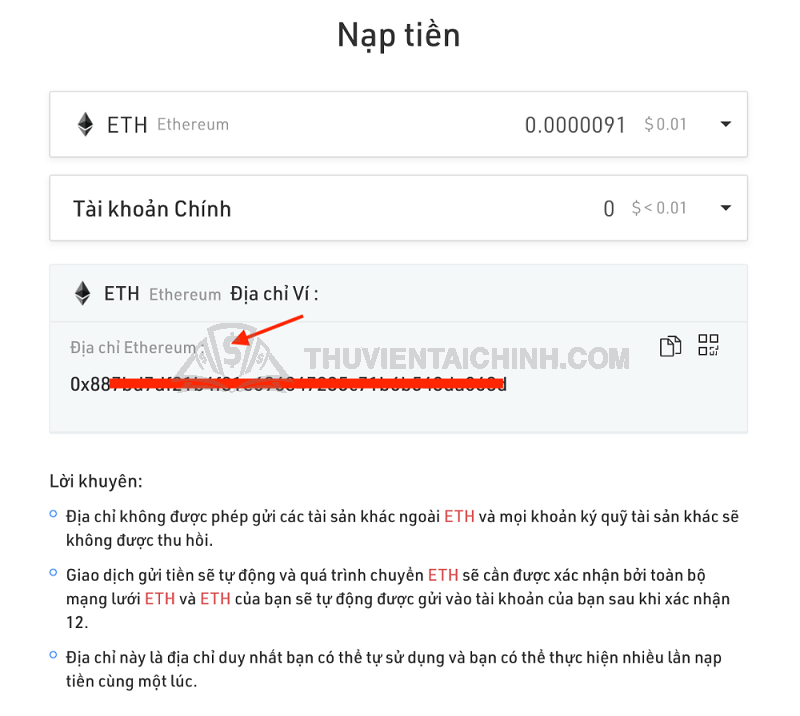 Hướng dẫn nạp tiền vào tài khoản sàn Kucoin