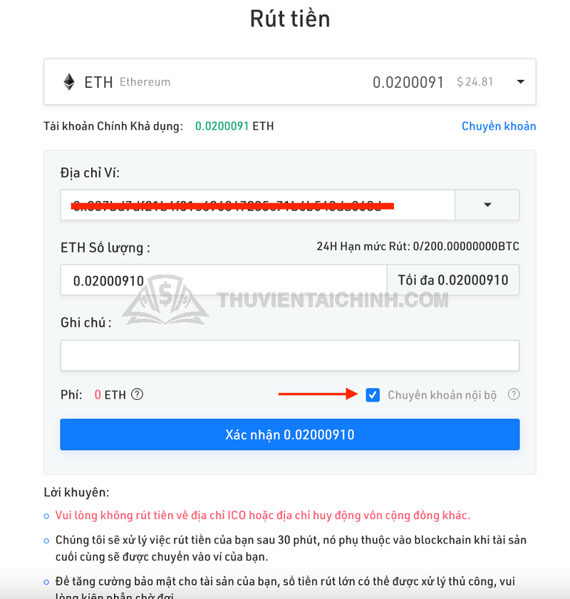 Hướng dẫn rút tiền sàn Kucoin