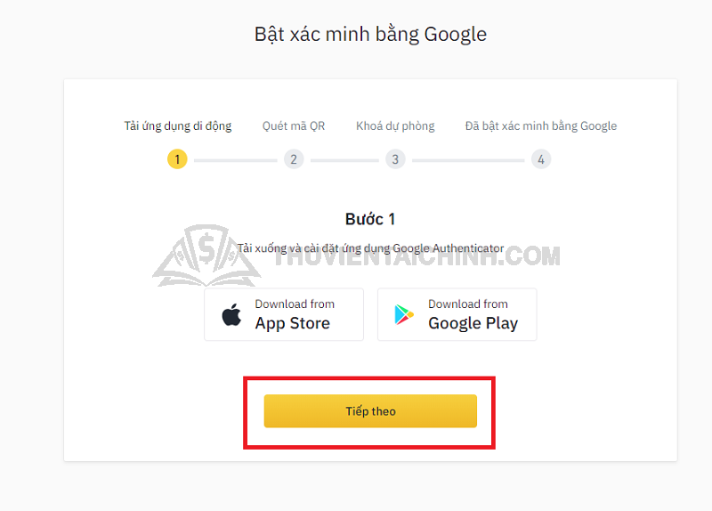 Xác minh Google trên Binance – Hướng dẫn bật bảo mật 2 lớp (2FA)
