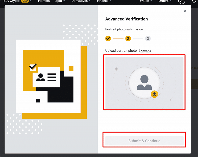 Xác minh khuôn mặt trên Binance không được phải làm gì?
