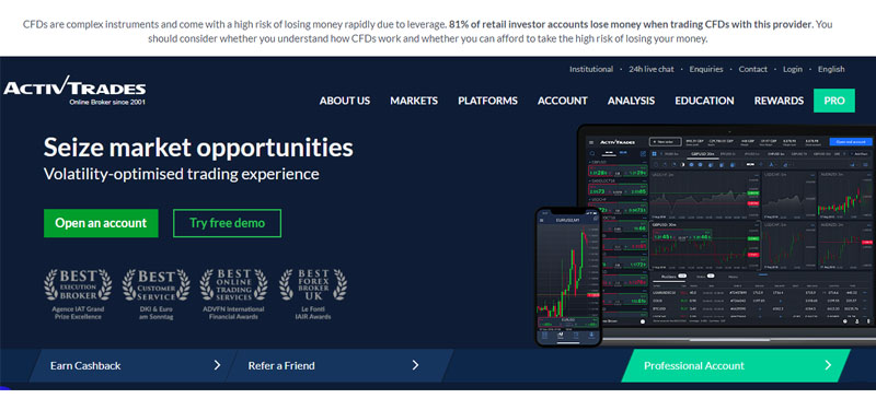 Ưu điểm của sàn ActivTrades