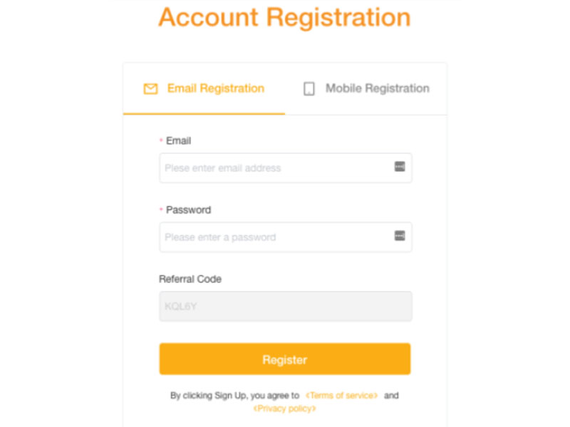 Bước 1: Truy cập vào trang website của sàn Bybit