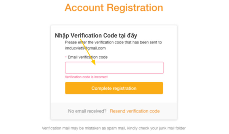 Bước 2: Nhập mã “confirm”