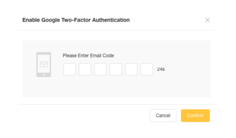 Đối với Google Authenticators
