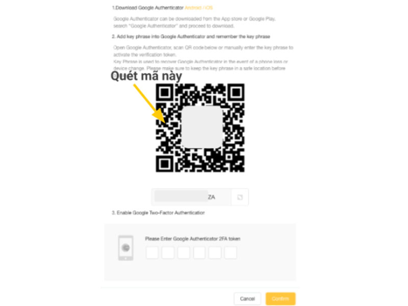 Confirm là hoàn tất