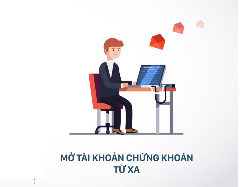 Hình thức mở tài khoản chứng khoán từ xa