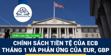 Chính sách tiền tệ của ECB tháng 1 và phản ứng của EUR, GBP