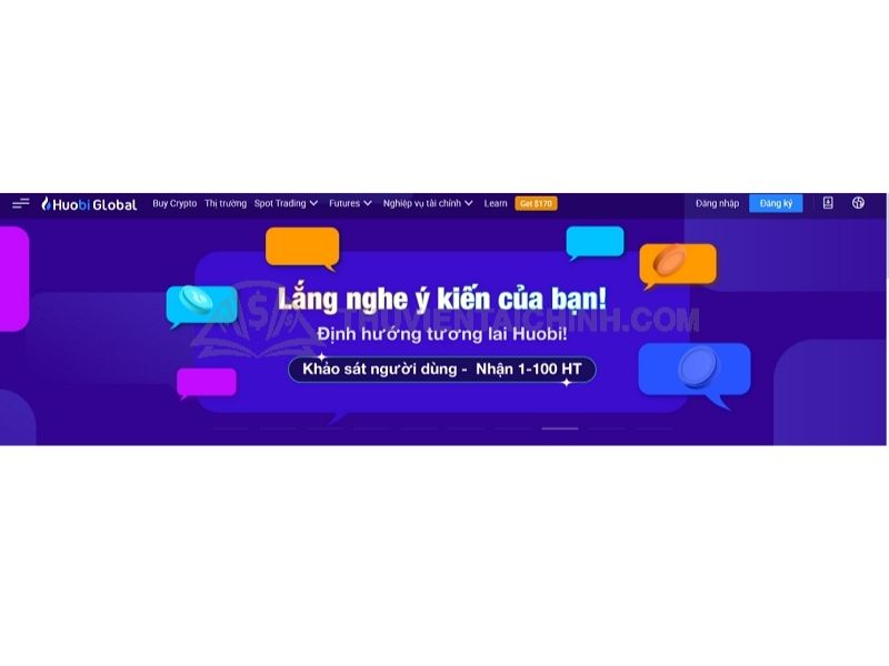 Chương trình bonus của sàn Huobi