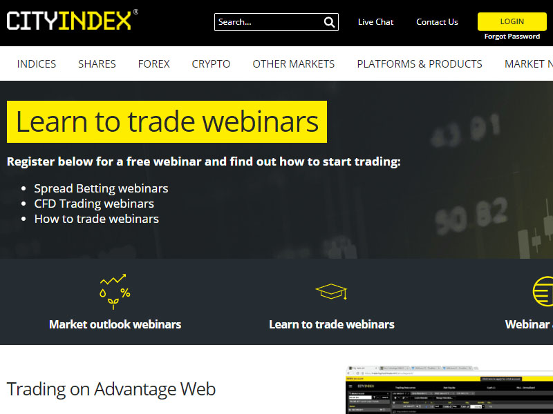 Ưu điểm của sàn City Index
