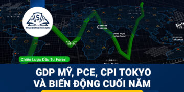 Forex Tuần 22 - 26/12: GDP Mỹ, PCE, CPI Tokyo Và Biến Động Cuối Năm
