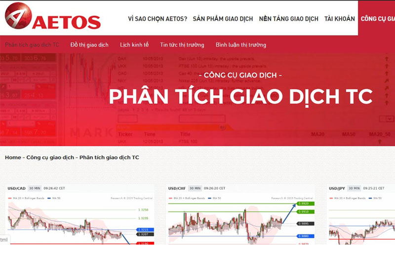 Công cụ giao dịch