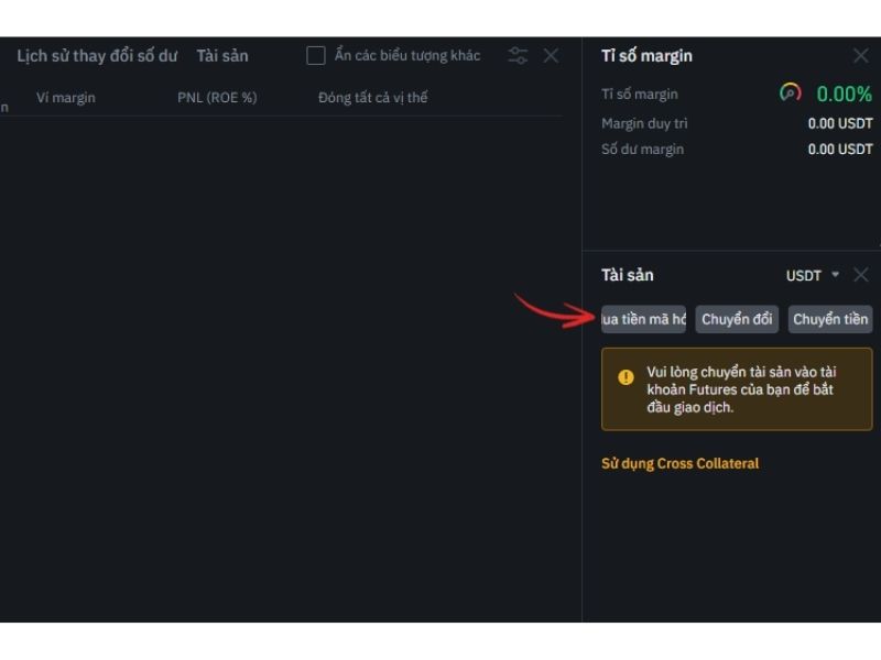 Hướng dẫn chi tiết giao dịch Futures trên Binance