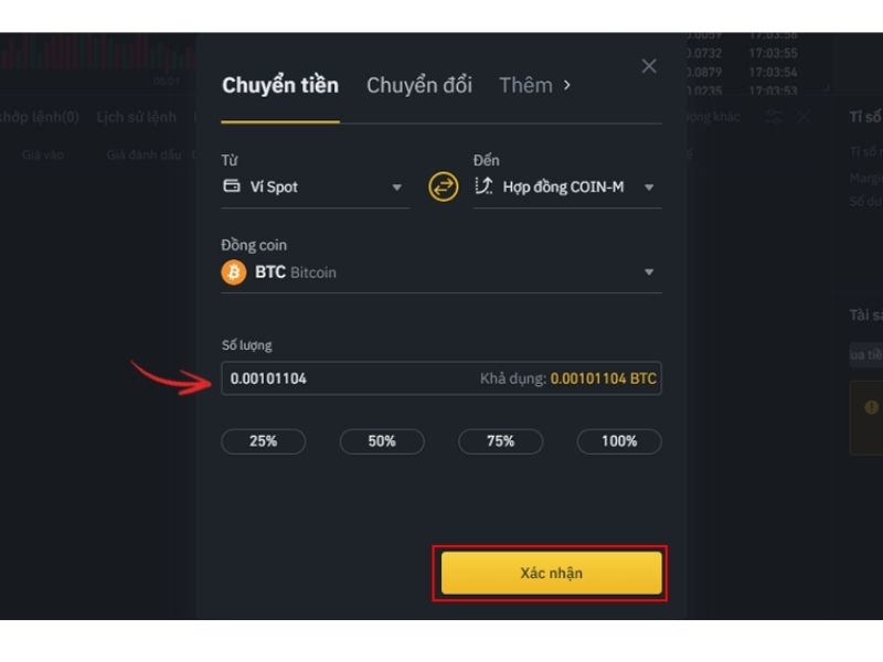 Hướng dẫn chi tiết giao dịch Futures trên Binance