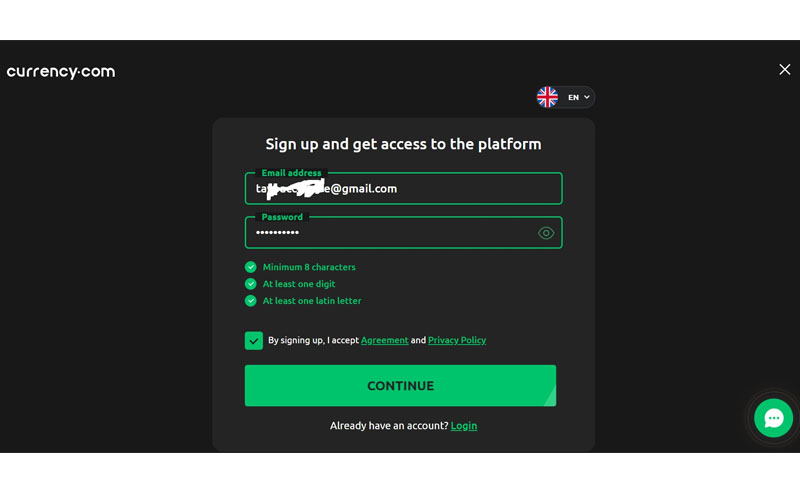 Lưu ý nạp tiền sàn Currency.com