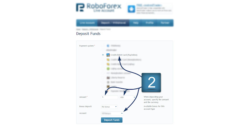 Deposit Funds