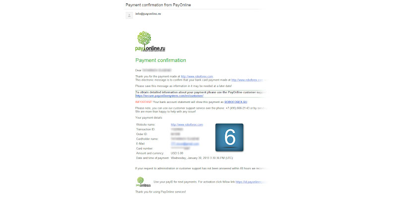 Thông báo nữa về email