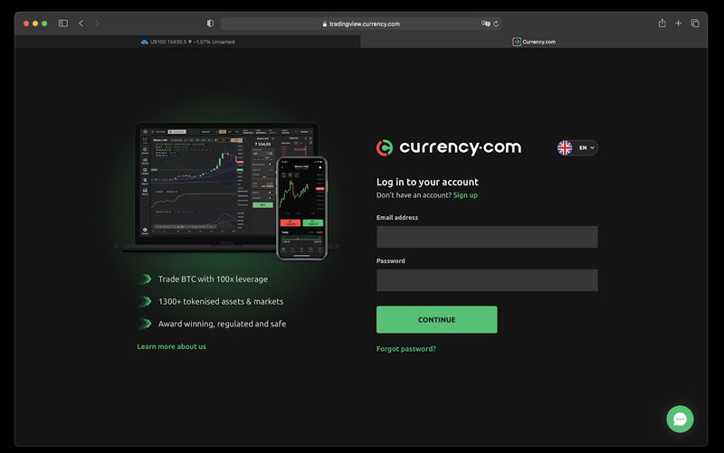 Phí giao dịch trên sàn Currency.com