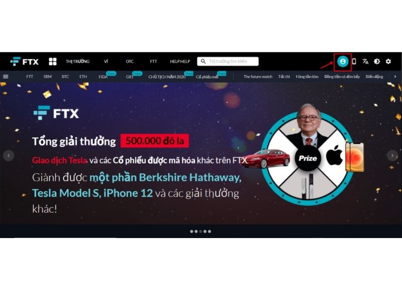 Cách bật bảo mật 2FA sàn FTX