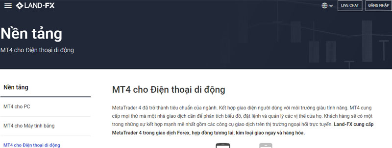 Đánh giá sàn Land-FX