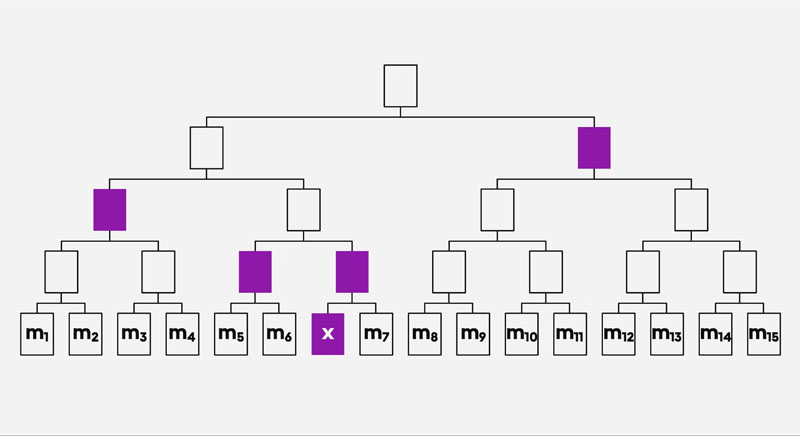 Cách thức hoạt động của Merkle Tree