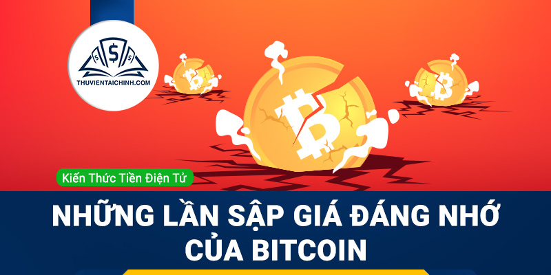Những lần sập giá sâu và đáng nhớ nhất của Bitcoin (BTC)