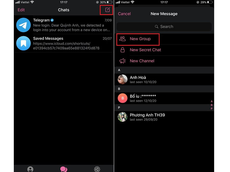 Cách sử dụng Telegram