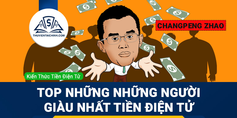 Top những người giàu nhất tiền điện tử
