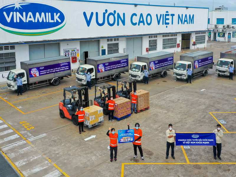 Tăng trưởng của cổ phiếu VNM (Vinamilk) trong năm 2022.