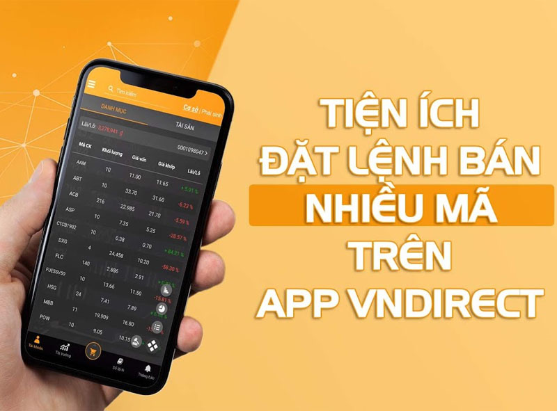 App đầu tư chứng khoán VNDirect