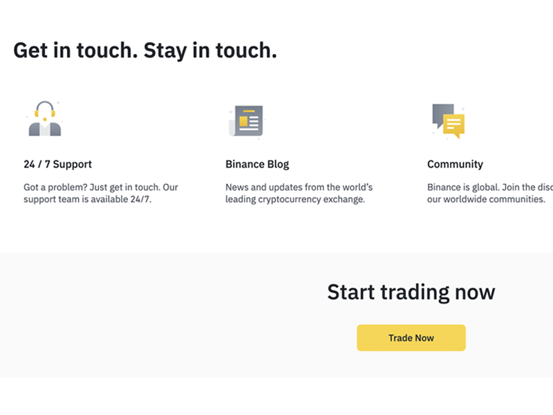 Các tính năng đặc biệt trên Binance