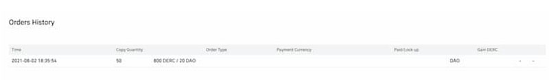 Kiểm tra kết quả stake