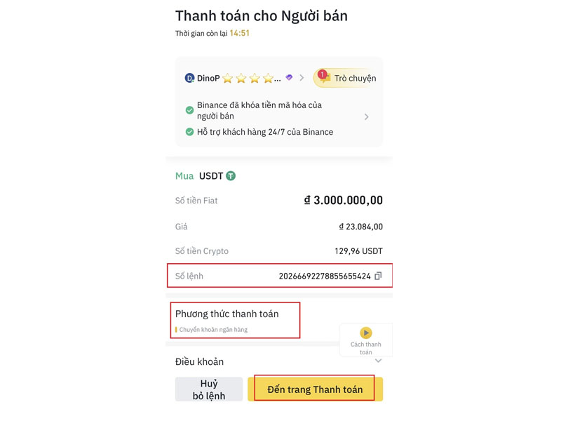 Thao tác quan trọng
