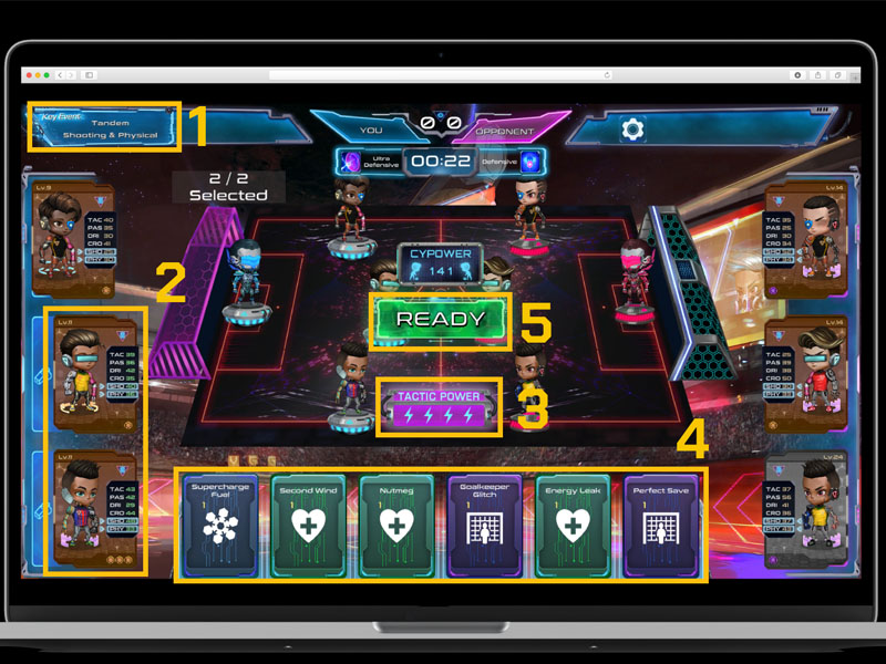 Bước 4: Tham gia chơi game CyBall